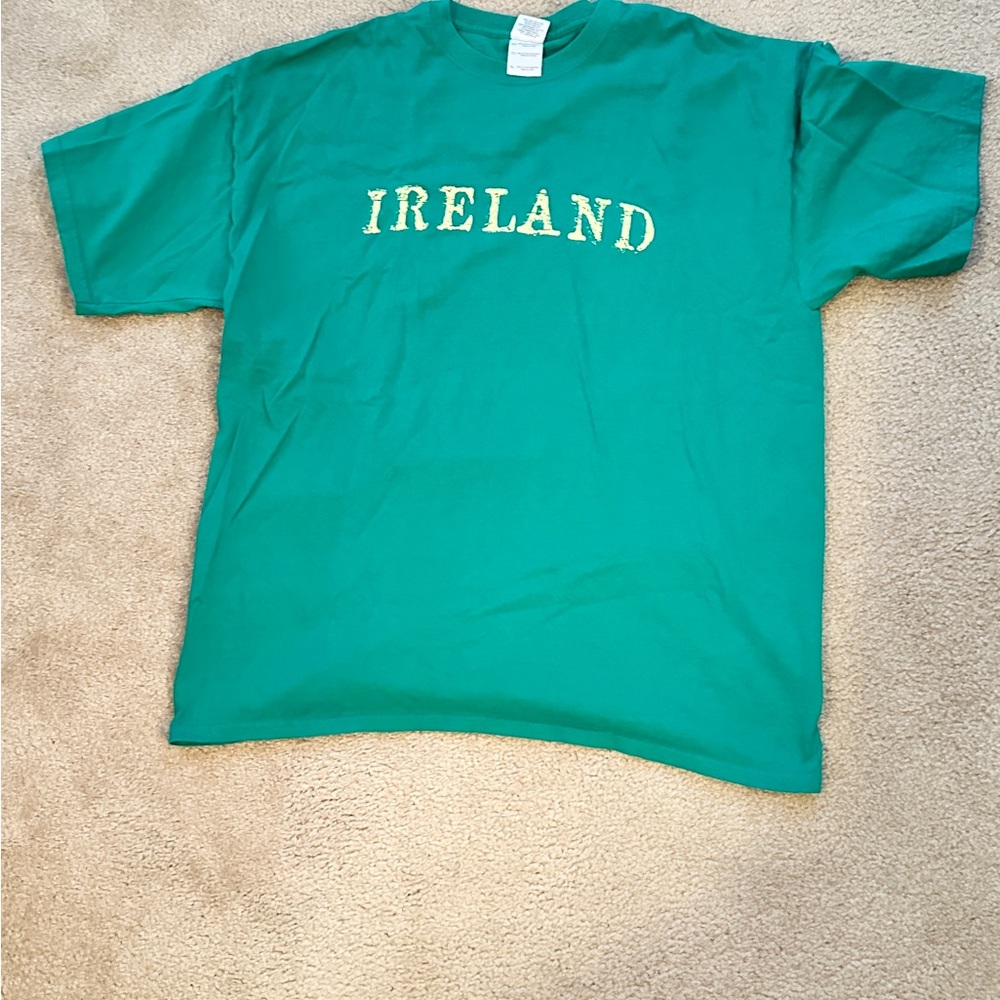 👕Three for $18 T-Shirt Sale Ireland Green Tee Shirt - Picture 2 of 6